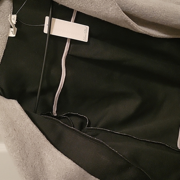 Others Follow Bomber Biker Fleece Gray Jacket - Picture 6 of 6